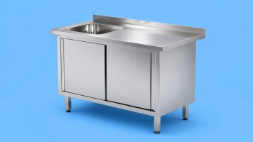 Stainless steel sink units
