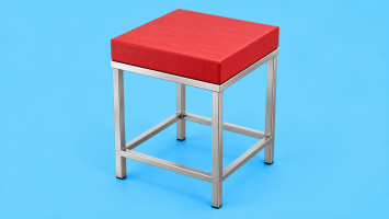 Hackblock aus Polyethylen