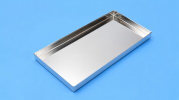 Stainless steel meat trays