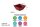 Melamine square bowl | 19,5x19,5x8cm | Red | CODE 507 | Atlas Code 726R
