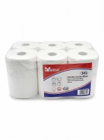 Mama Matic Handtuchrolle / 2- Lagig | 6 Rollen/Pack|...