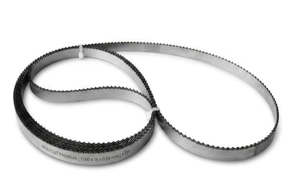 WOLFCUT Bandsägeblatt Premium | 1760 x16x0,56 mm / 4TPI