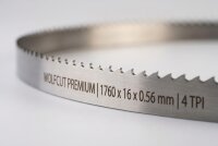WOLFCUT Bandsägeblatt Premium | 1760 x16x0,56 mm / 4TPI
