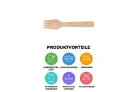 Fork 160mm | Wood | 2000 / carton | (20x100)