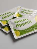 مناديل منعشة مبللة - "Guten Appetit" | 6x10cm | 2000 قطعة / كرتونة