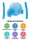 PP disposable clip caps | Blue | Univer / gr | 2000 pcs / carton