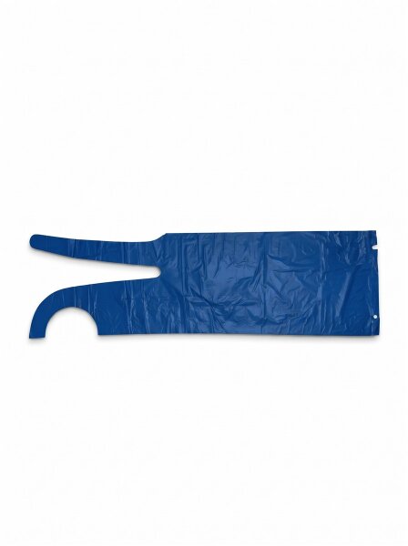 Tabliers jetables PE | Standard | Bleu | 75x135cm | 600 pièces / carton | (8x75)