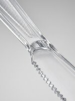 Plastic knife | Reusable | Premium | Transparent 1000 pcs / carton | (20x50)