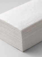 Folded paper towels | White | Cellulose | 2-ply | V-fold | 24x21cm | 3200 pcs / carton | (20x160)