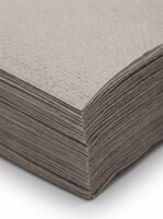 Folded paper towels | Grey | 1-ply | V-fold | 25x23cm | 4000 pcs / carton | (20x200)
