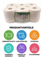 Mama Greenline Handtuch | 6 Rollen / Pack | (6x360 Blatt)...