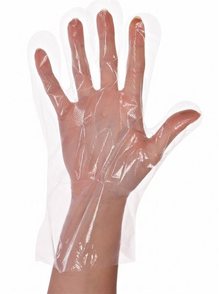 Gants LDPE /Polyclassic | Transparent/jetable | 50 pièces / paquet