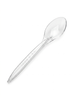 Plastic spoon | Reusable | Premium | Transparent 1000 pcs...