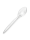 Plastic spoon | Reusable | Premium | Transparent 1000 pcs / carton | (20x50)