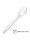 Plastic spoon | Reusable | Premium | Transparent 1000 pcs / carton | (20x50)