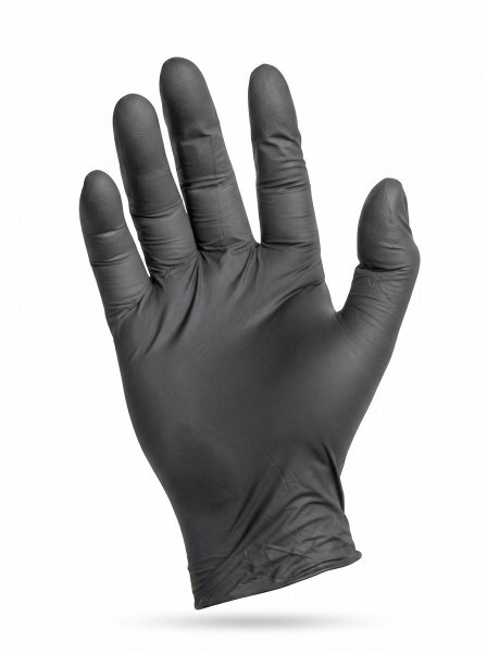 Dr Glove | Gants en nitrile | Non poudrés | Noir | Taille XL | 100 pièces / paquet