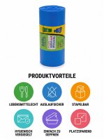 Premium Müll und Abfallsäcke | 240LBlau |...