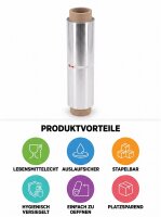 Aluminium Folie | 30cm | (1100 gr) | 14u | 4 Rollen / Karton