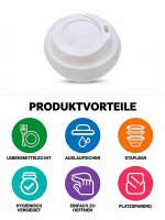 Deksel voor koffiebekers 80mm | 1000 stuks / doos | (10x100)