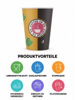 Coffee cups | 12 oz | 90mm | 1000 pcs / carton | (20x50)
