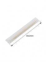 Bambus Zahnstocher | Tooth Pick 65x2mm | gehüllt (Paper wrapped) 1000 Stück / Pack | (1000x25 Pack) | (25 000 Stück)