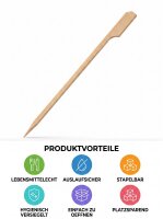 Bambu bayraklı kürdan | 12cm | 2000 adet / koli (20x100)