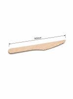 Knife 165 mm | Wood | 2000 pcs / carton | (20x100)