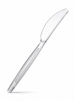 Plastic knife | Reusable | Premium | Transparent 1000 pcs...