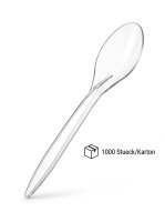 Plastic spoon | Reusable | Premium | Transparent 1000 pcs...