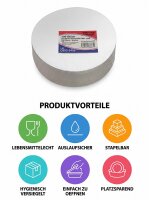 Lid for aluminium tray C803-1450 | 300 pcs / carton | (6x50)
