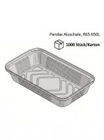 Pandax Aluschale | R65-650L | 224x132x34 | 1000...
