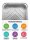 Pandax aluminium tray R2000G | 2kg | 200 pcs / carton | (4x50)