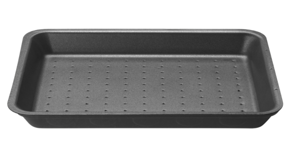 XPS barquette en mousse absorbante A39 | Noir | 290x210x25mm | 440 pièces/sac