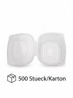 VP Klappschale Oval | 750 ml | 500 Stück / Karton |...