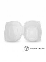 VP Klappschale Oval | 250 ml | 600 Stück / Karton |...
