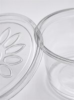 Feinkostbecher Dressing Box (Saucecup) - 80 cc | Kombi-Verp transparent mit transparent Deckel | 500 Stück / Karton