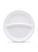 Mehrweg Menüteller | 2-geteilt | (PP)22cm | 800...