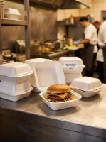Hamburgerbox IP7- wit | 500 stuks / doos | (5x100) | 14553