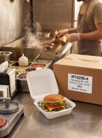 Hamburgerbox -IP6 | 500 stuks / doos | (4x125) | 1672