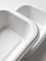 صينية وجبات | 609 Gr | D حجيرة واحدة | أبيض | (5x100) | 609