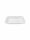 Meal tray | 608 Gr | D 1-compartment | White | (5x100) | 608