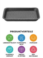XPS Absorbierende Schaumschale A34-27 | schwarz |...