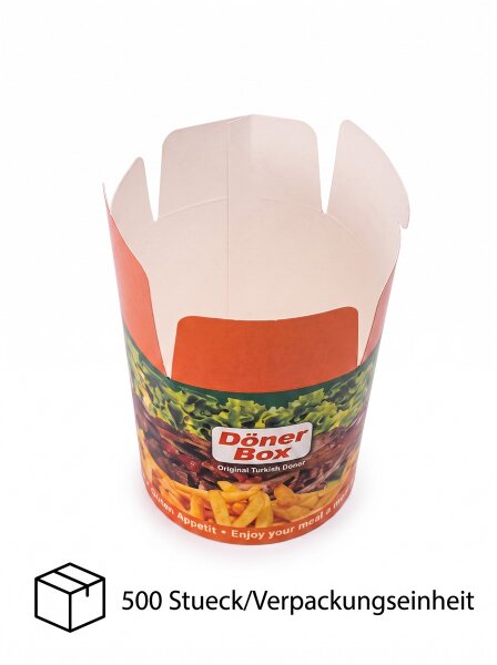 Döner Box | 26 OZ | 500 Stück