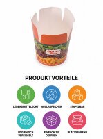 Döner Box | 26 OZ | 500 Stück