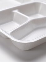 Meal box | IP4 | 1682x | 2-compartment | White | Laminated | 200 pcs / carton | (2x100)