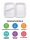 Meal box | IP4 | 1682x | 2-compartment | White | Laminated | 200 pcs / carton | (2x100)