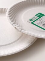Kartonnen borden-28 rond | Diameter 28cm-2cm diep | 200 stuks / doos | (4x50)