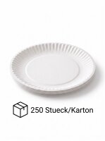 Pappteller-26 rund | Durchmesser 26cm-2cm tief | 250...