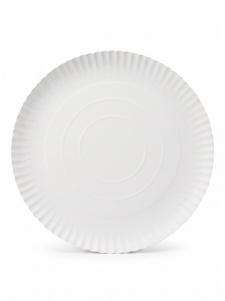Paper plates-20 round | Diameter 20cm | 1000 pcs / carton