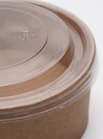 Saladebox combi | 1000ml | Kraft | 150 stuks / doos
